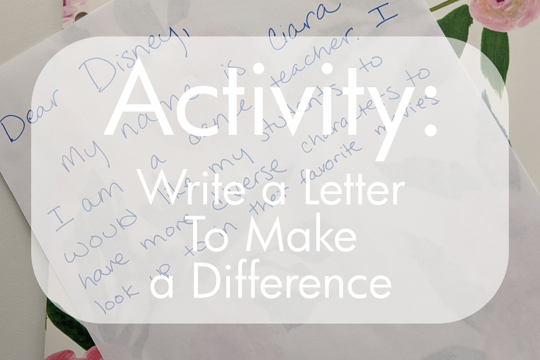 Activity: Write a Letter To Make a Difference